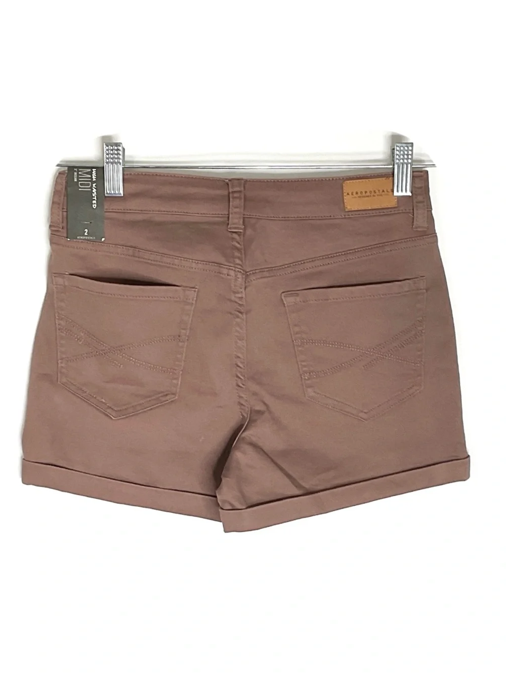 Aeropostale Mauve/Taupe Denim Shorts
